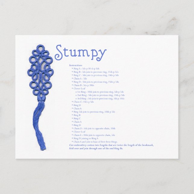 Stumpy Postcard Postkarte (Vorderseite)