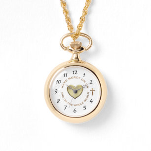 STUNDE DER DIVINE MERCY PRAYER ARMBANDUHR