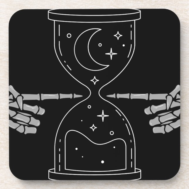 Stundenglas der Sets des Todes Untersetzer (Vorderseite)