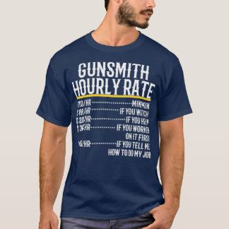 Stundensatz für Büchsenmacher T-Shirt