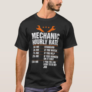 Stundensatz für Kfz-Mechaniker Garage Guy Arbeitsl T-Shirt