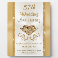 Stunning 57th Wedding Anniversary Gift Ideas
