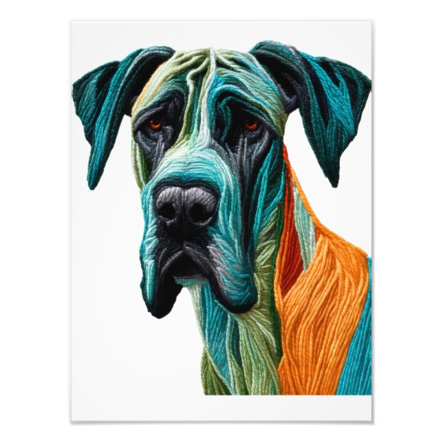 Stunning artistic Great Dane artwork Fotodruck (Vorne)