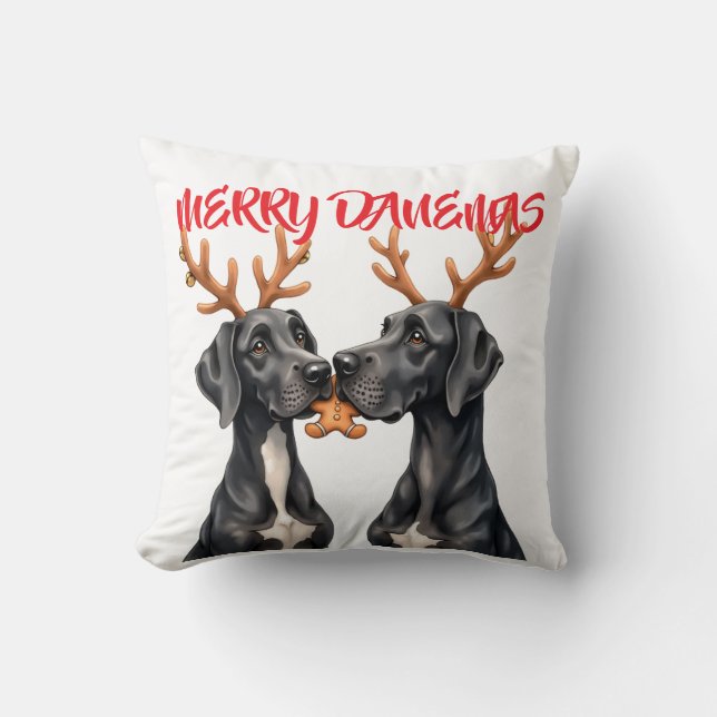 Stunning Great Dane Cushion Kissen (Vorderseite)