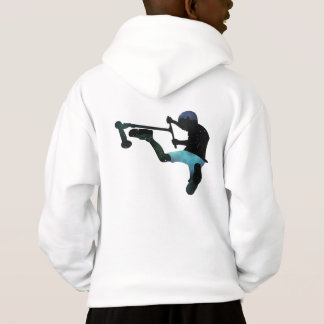 Stunt Scooter doppelseitig Hoodie