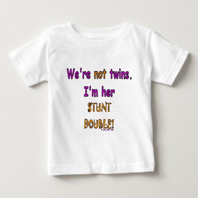 StuntDouble2 Baby T-shirt (Vorderseite)