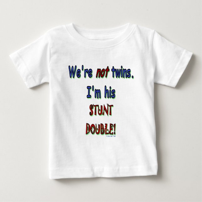 StuntDouble Baby T-shirt (Vorderseite)