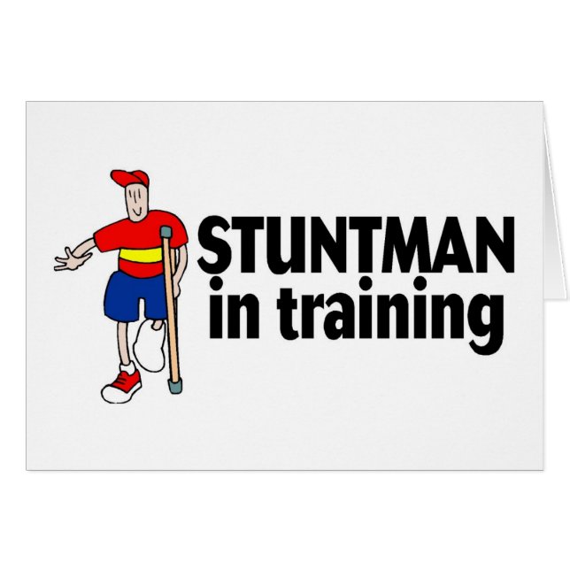 Stuntman in Training 2 (Vorderseite (Horizontal))