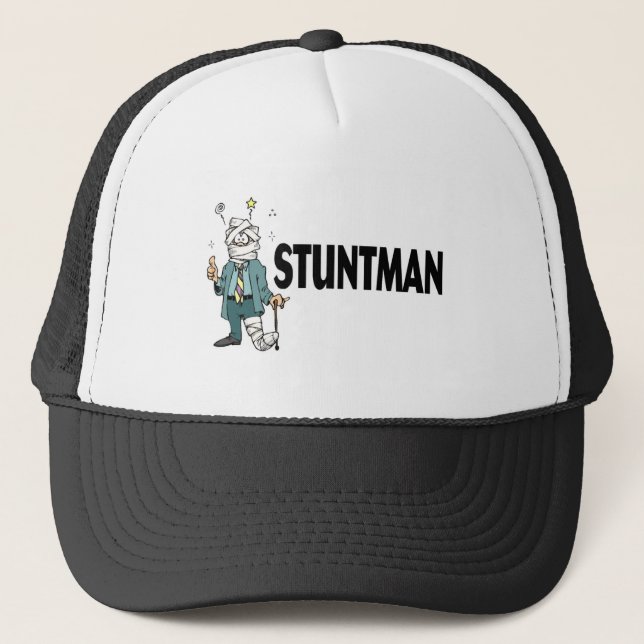 Stuntman Truckerkappe (Vorderseite)