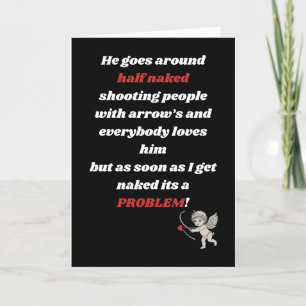 Stupid Cupid Dankeskarte