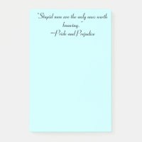 Stupid Men Worth kennen Jane Austen Zitat