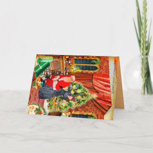  Stupid Santa! Ich ziehe Schmuck vor:/ Feiertagskarte