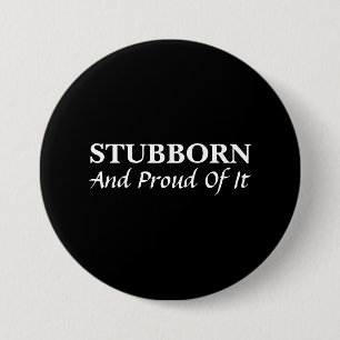 stur und stolz darauf  button