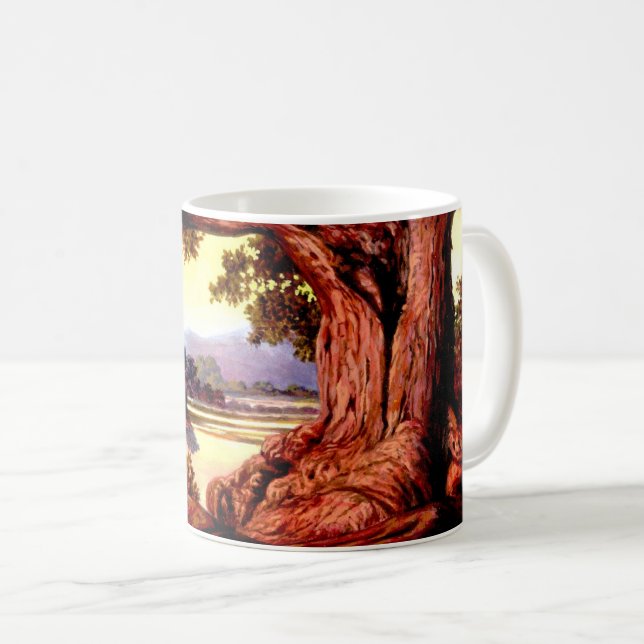 Sturdy Oak Coffee Tasse (VorderseiteRechts)