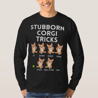 Sturer Corgi-Tricks Humor Hundetraining Witz T-Shirt