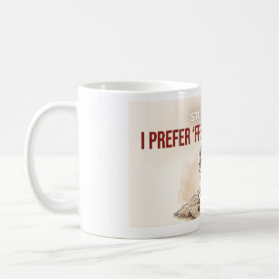 Sturer Franzose lustige Hundemutter-Geschenk Kaffeetasse