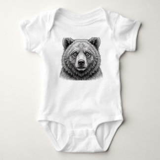 Stures Braunbär-Kleinkind-Body-Art Baby Strampler