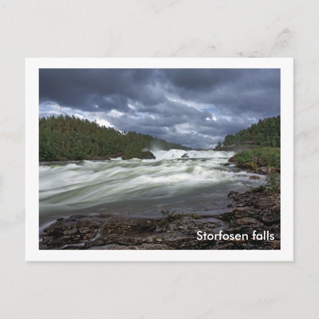 Sturfosen Postkarte (Vorderseite)