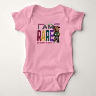 Sturge-Weber Rare Bear Awareness for Baby Strampler