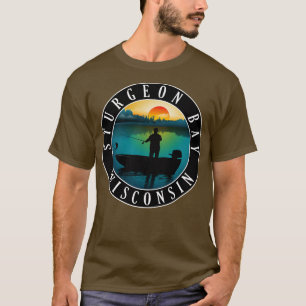 Sturgeon Bay Wisconsin Fischerei T-Shirt