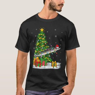 Sturgeon Fish Lover Familie Matching Santa Sturgeo T-Shirt
