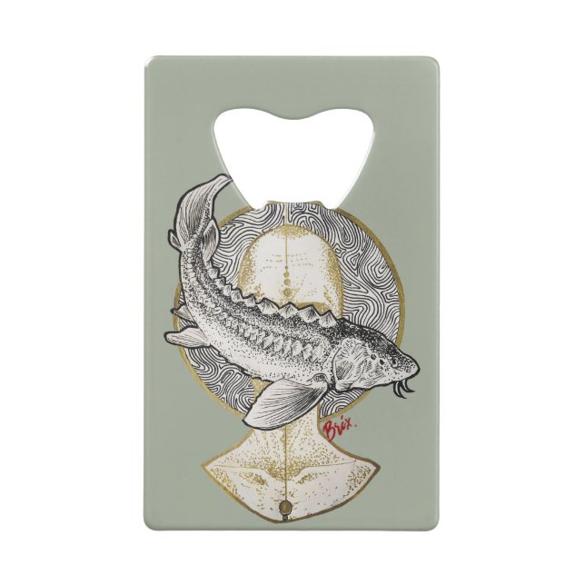 STURGEON GOT GELDBEUTEL FLASCHENÖFFNER (Rückseite)