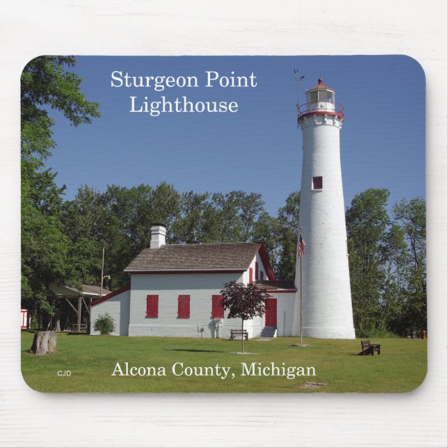 Sturgeon Point Lighthouse mousepad (Vorne)