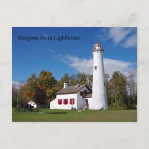 Sturgeon Point Lighthouse Postkarte
