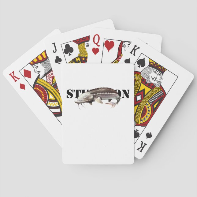 Sturgeon Spielkarten (Rückseite)