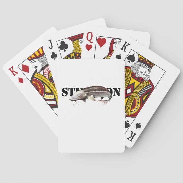 Sturgeon Spielkarten (Rückseite)