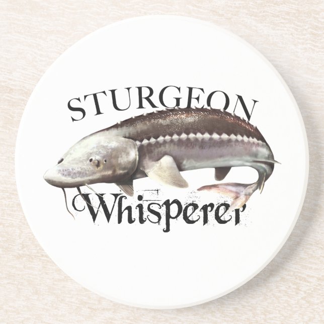Sturgeon Whisperer Getränkeuntersetzer (Vorne)