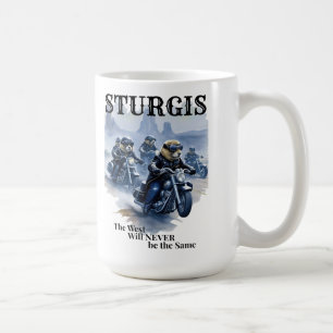 Sturgis Funny Prairie Dog Biker Gang Western Spaß Kaffeetasse