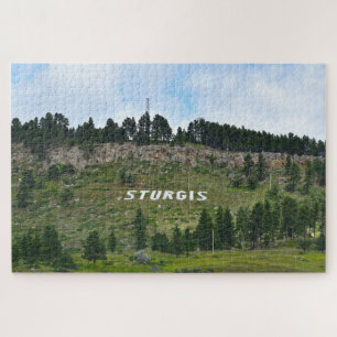 Sturgis Hillside Sign, South Dakota Puzzle