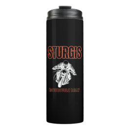 STURGIS MOTORCYCLE RALLY , BIKE RALLY VINTAGE THERMOSBECHER