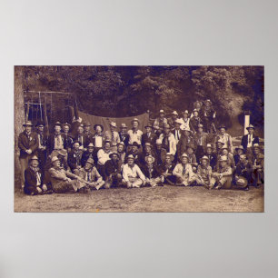 Sturgis, S.D., Cowboy Old Timers 1949 Poster