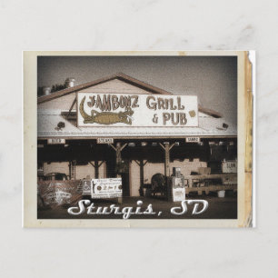 Sturgis, SD Postcard Postkarte