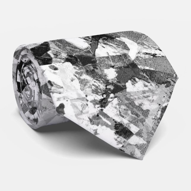 Sturm Abstrakt Krawatte (Gerollt)