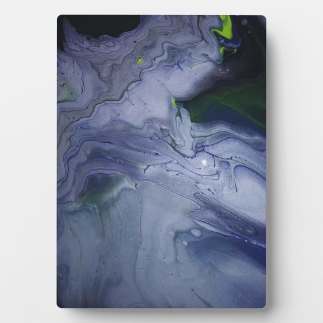 Sturm-Acrylguss-Malerei-Plakette Fotoplatte (Vorderseite)