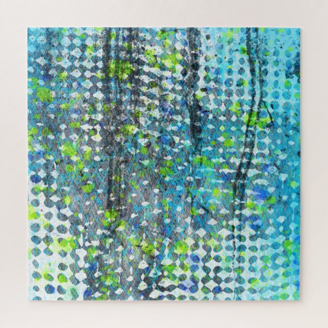 Sturm am Meer Puzzle (Vertikal)