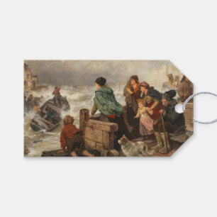 Sturm an der Küste (von Rudolf Jordan) Geschenkanhänger