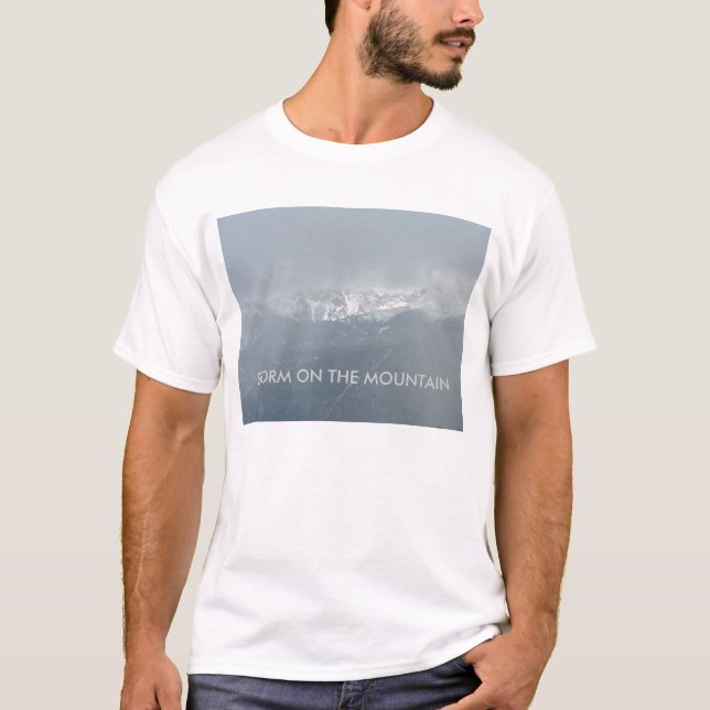STURM AUF dem T - Shirt der BERGmänner (Vorderseite)