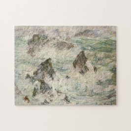 Sturm auf die Belle-Ile Monet Kunstvoll wandern Puzzle
