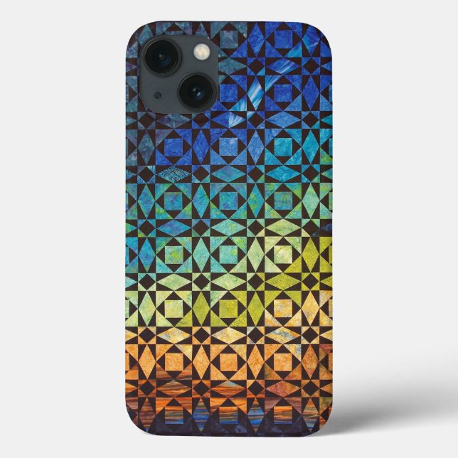 Sturm auf Sea Quilt Fall Mate Phone Case (Rückseite)