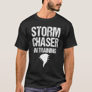Sturm Chaser Jagd Wetter Hurrikan Tornado Twi T-Shirt