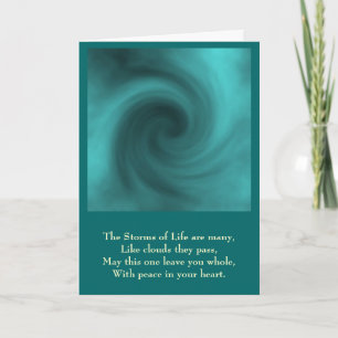 Sturm, Die Sturme des Lebens sind viele, wie Wolke Karte
