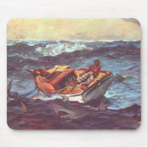 Sturm durch Winslow Homer Mousepad