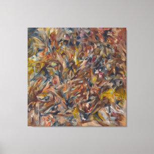 Sturm , frühzeitige abstrakte Arbeit Leinwanddruck