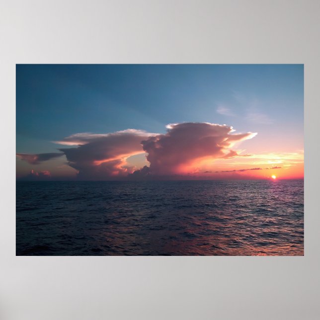 Sturm-Gebäude Poster (Vorne)