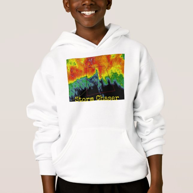 Sturm-Geleitboot-Radar-Bild Hoodie (Vorderseite)