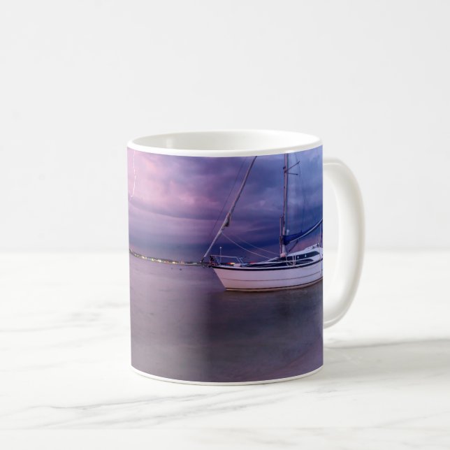 Sturm nach Navarra Florida Kaffeetasse (VorderseiteRechts)